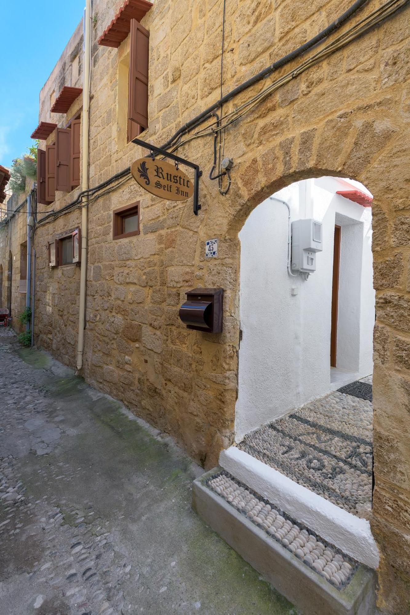 Rustic Self-Inn Rhodes City Dış mekan fotoğraf